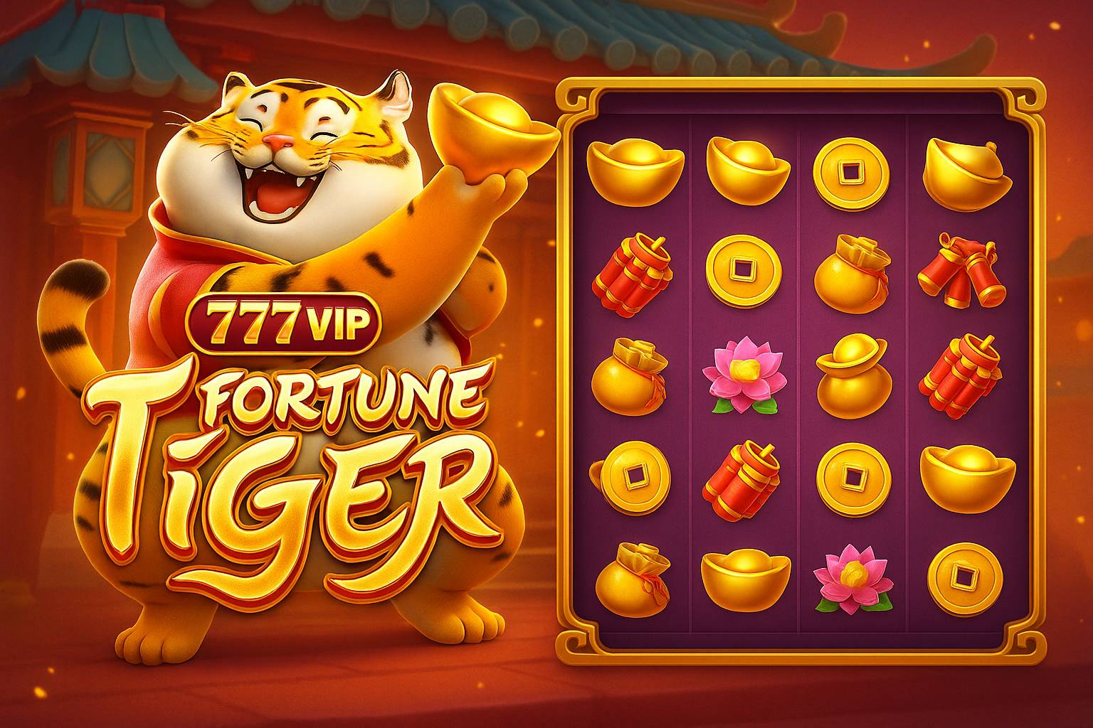 Fortune Tiger é um jogo imperdível no 777VIP Casino