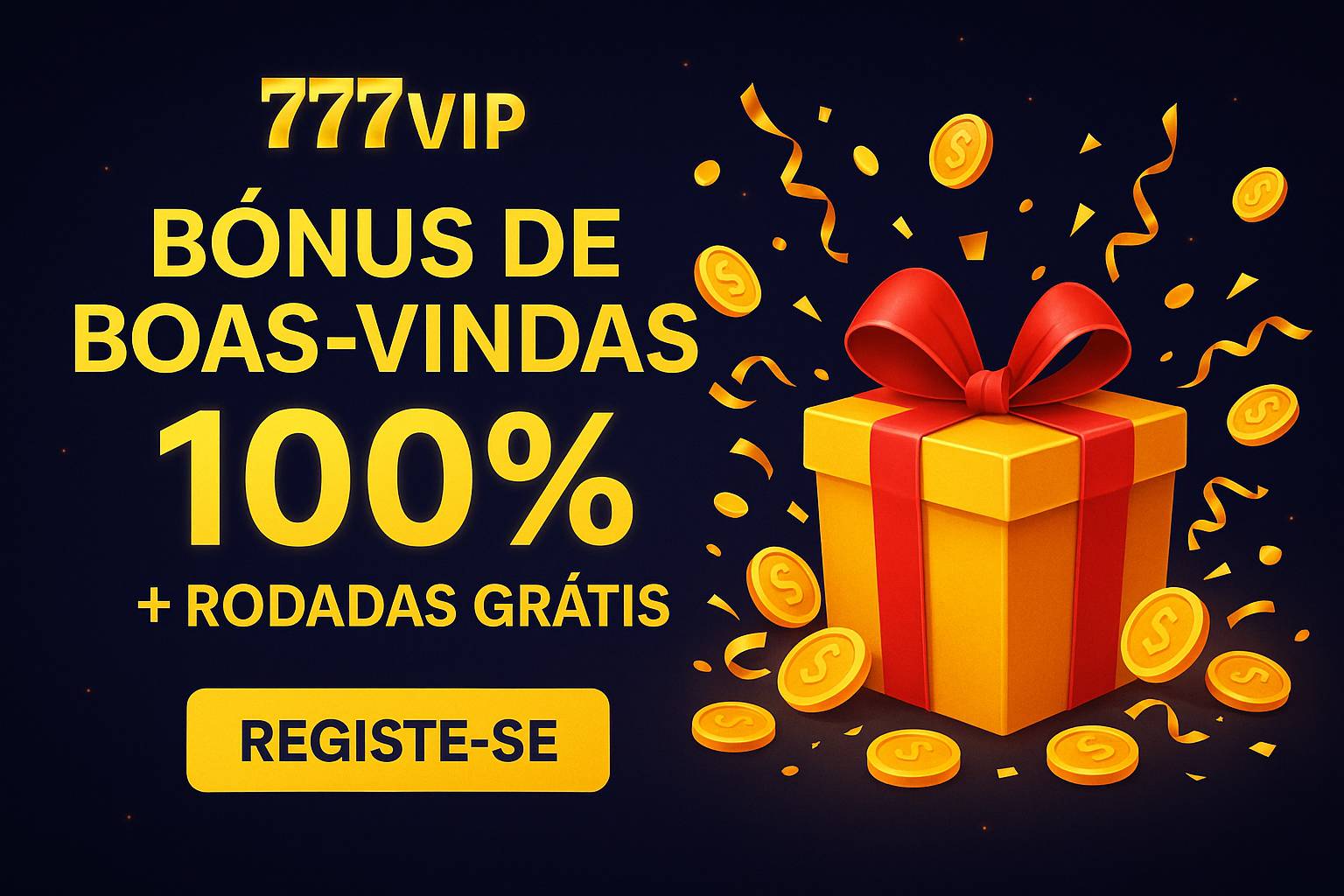 Criar uma nova Conta no plataforma 777VIP